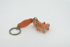 Octopus, Key Chain, Leather, Marine Mollusc, Octopoda, Octopi, Brown, Hand Made, Keychain, Thailand, Key Fob, Keys, Lifelike Model, Gift,       2"     THL07 BB69