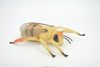 Bee, Bumblebee, Rubber Insect, Educational, Toy, Kids, Realistic Figure, Lifelike Model, Figurine, Replica, Gift,    7"   ABC04 B262