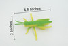 Grasshopper, Locusts, Rubber Insect, Realistic Figure, Lifelike, Model, Replica, Toy, Kids, Educational, Gift,     4 1/2"    ABC10 B263