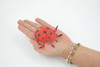 Ladybug, Beetle, Coccinellidae, Lady bug, Rubber Insect, Educational, Toy, Kids, Realistic Figure, Lifelike Model, Figurine, Replica, Gift, 