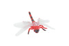 Dragon Fly, Red-veined Darter Dragonfly, Rubber Insect, Educational, Toy, Kids, Realistic Figure, Lifelike Model, Figurine, Replica, Gift,