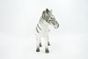 Zebra, Very Large, Soft Rubber Animal, Educational, Toy, Kids, Realistic Figure, Lifelike Model, Figurine, Replica, Gift,      11"     ABC19 BB300