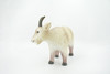 Goat, Domestic Goat, Very Large, Soft Rubber Animal, Hand Painted, Educational, Toy, Kids, Realistic Figure, Lifelike Model, Figurine, Replica, Gift,    11"   ABC21 BB301