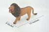 Lion, Male, Cat, African, Very Large, Soft Rubber Animal, Hand Painted, Educational, Toy, Kids, Realistic Figure, Lifelike Model, Figurine, Replica, Gift