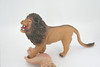 Lion, Male, Cat, African, Very Large, Soft Rubber Animal, Hand Painted, Educational, Toy, Kids, Realistic Figure, Lifelike Model, Figurine, Replica, Gift
