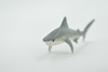 Shark, Bull Shark, Hand Painted, High Quality, Rubber Fish, Realistic, Toy, Figure, Model, Replica, Kids, Educational, Gift,      3 1/2"    CH484 BB154