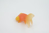 Goldfish, Fancy, Museum Quality, Hand Painted, RubberFish, Realistic Figure, Model, Replica, Toy, Kids, Educational, Gift,   3"    CH497 BB155