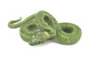 Snake, Green Boa constrictor, Museum Quality, Hand Painted, Rubber Reptile, Realistic Figure, Model, Replica, Toy, Kids, Educational, Gift,  8"    CH498 BB155