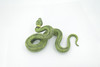 Snake, Green Boa constrictor, Museum Quality, Hand Painted, Rubber Reptile, Realistic Figure, Model, Replica, Toy, Kids, Educational, Gift,  8"    CH498 BB155