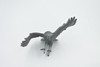 Owl, Great Gray Owl, Spectral, Grey, Museum Quality, Hand Painted, Rubber Bird, Realistic Figure, Model, Replica, Toy, Kids, Educational, Gift,  5"   CH499 BB155 