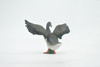 Goose, Grey Goose, Chinese, Hand Painted, Rubber Bird, High Quality Rubber, Realistic, Toy, Figure, Kids, Model, Replica, Educational, Gift,     4"    CH502 BB156