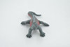 Iguana, Marine iguana, Museum Quality, Hand Painted, Rubber Reptile, Realistic Lizard, Figure, Toy, Kids, Educational, Gift,  7 1/2" CH504 BB156