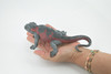 Iguana, Marine iguana, Museum Quality, Hand Painted, Rubber Reptile, Realistic Lizard, Figure, Toy, Kids, Educational, Gift,  7 1/2" 