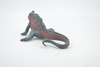 Iguana, Marine iguana, Museum Quality, Hand Painted, Rubber Reptile, Realistic Lizard, Figure, Toy, Kids, Educational, Gift,  7 1/2" CH504 BB156