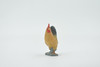 Bird, Rooster, Cock, Chicken, Museum Quality, Hand Painted, Rubber, Realistic, Figure, Model, Replica, Toy, Kids, Educational, Gift,       1 1/2"     CH507 BB156