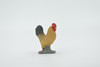 Bird, Rooster, Cock, Chicken, Museum Quality, Hand Painted, Rubber, Realistic, Figure, Model, Replica, Toy, Kids, Educational, Gift,       1 1/2"     CH507 BB156