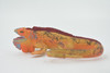 Orange Marine iguana, Lizard, Museum Quality, Hand Painted, Rubber Reptile, Realistic, Figure, Toy, Kids, Educational, Gift,      4"      CH512 BB157