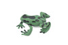 Frog, Green & Black Poison Dart Frog, Arrow, Museum Quality, Hand Painted, Rubber Amphibian, Realistic Figure, Toy, Kids, Educational, Gift,      2"    CH525 BB158 