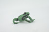 Frog, Green & Black Poison Dart Frog, Arrow, Museum Quality, Hand Painted, Rubber Amphibian, Realistic Figure, Toy, Kids, Educational, Gift,      2"    CH525 BB158 