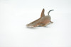Hammerhead Shark, Museum Quality, Educational, Rubber Fish, Hand Painted, Realistic Toy Figure, Diorama Model, Kids, Educational, Gift,    7 Inches.  
