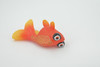 Fish, Celestial eye goldfish, Choutengan, Museum Quality, Hand Painted, Rubber, Realistic Figure, Model, Replica, Toy, Kids, Educational, Gift,  3 1/2"  CH556 BB161