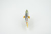 Fish, Saddleback Butterfly Fish, Museum Quality, Hand Painted, Rubber, Realistic Figure, Model, Replica, Toy, Kids, Educational, Gift,      3 1/2"     CH562 BB162