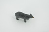 Bear, Black Bear, High Quality, Hand Painted, Rubber, Animal, Realistic, Figure, Model, Replica, Toy, Kids, Educational, Gift,        1 1/ 2"       CH568 BB162