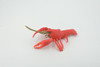 Crayfish, Crawfish, Crawdads, High Quality, Hand Painted, Rubber, Crustaceans, Realistic, Lifelike, Figure, Toy, Kids, Educational, Gift,      4"    CH578 BB163