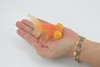 Fish, Goldfish, Bubble Eye, Museum Quality, Hand Painted, Rubber, Realistic Figure, Model, Replica, Toy, Kids, Educational, Gift,      3 1/2"      CH592 BB164