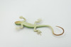 Lizard, Green Rock Lizard, Arribas, Museum Quality, Hand Painted, Rubber Reptile, Realistic Toy Figure, Model, Replica, Kids, Educational, Gift,     5"    CH595 BB164