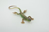 Lizard, Green Rock Lizard, Arribas, Museum Quality, Hand Painted, Rubber Reptile, Realistic Toy Figure, Model, Replica, Kids, Educational, Gift,     5"    CH595 BB164