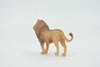 Lion, African, Male, Cat, King, Museum Quality, Hand Painted, Rubber Animal, Realistic, Toy, Figure, Model, Replica, Kids, Educational, Gift,    2 1/2"    CH598 BB164 