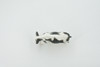 Cow, Holstein, Bull, Young, Friesian, High Quality, Hand Painted, Rubber Animal, Realistic, Toy, Figure, Model, Replica, Kids, Educational, Gift,    2 1/2"    CH599 BB164  