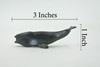 Whale, Right whales, Baleen, High Quality, Hand Painted, Rubber, Marine Mammal, Realistic, Figure, Model, Replica, Toy, Kids, Educational, Gift,     3"      CH656 BB169