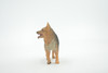 German Shepherd, Alsatian, Dog, Canine, Museum Quality, Hand Painted, Realistic, Rubber, Figure, Model, Toy, Kids, Educational, Gift,      3"      CH673 BB170 