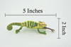 Lizard, Panther Chameleon, Museum Quality, Hand Painted, Realistic, Rubber, Reptile, Figure, Model, Toy, Kids, Educational, Gift,       5"       CH678 BB171 