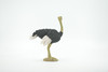 Bird, Ostrich, Museum Quality, Hand Painted, Realistic, Rubber, Figure, Model, Toy, Kids, Educational, Gift,       4"       CH679 BB172 