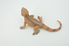 Lizard, Bearded Dragon, Pogona, Reptile, Museum Quality, Hand Painted, Rubber, Educational, Realistic, Lifelike, Toy, Kids, Gift,    5"    CH686 BB172