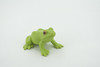 Frog, American Green Garden frog, Amphibians, Museum Quality, Hand Painted, Rubber, Educational, Realistic, Lifelike, Toy, Kids, Gift,       2 1/2"     CH689 BB173