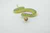 Snake, Mojave rattlesnake, Green, Reptile, Museum Quality, Hand Painted, Rubber, Educational, Realistic, Lifelike, Toy, Kids, Gift,       4 1/2"     CH690 BB173