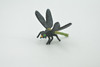 Dragonfly, Dragon Fly, Odonata, High Quality, Hand Painted, Rubber Insect, Realistic, Toy Figure, Model, Replica, Kids, Educational, Gift,       2 "      CH698 BB174