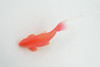 Fish, Goldfish, Common, Museum Quality, Hand Painted, Rubber, Realistic Figure, Model, Replica, Toy, Kids, Educational, Gift,     4"      CH703 BB174