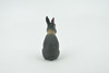 Rabbit, Hare, Bunny Rabbits, Museum Quality, Hand Painted, Rubber, Animal, Toy, Figure, Realistic, Model, Replica, Kids, Educational, Gift,        2"     CH708 BB174