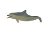 Dolphin, White sided dolphin, Bottlenose, High Quality, Hand Painted, Rubber, Realistic, Figure, Model, Replica, Toy, Kids, Educational, Gift,    2 1/2"        CH712 BB174