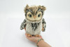 Bird, Owl, Short Eared, Stuffed Animal, Plush, Educational, Realistic Design, Figure, Replica, Soft, Toy, Kids, Educational, Gift,         8 "        RI36 BA1