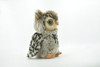 Bird, Owl, Short Eared, Stuffed Animal, Plush, Educational, Realistic Design, Figure, Replica, Soft, Toy, Kids, Educational, Gift,         8 "        RI36 BA1