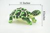 Turtle, Tortoise, Green, Reptile, Stuffed Animal, Plush, Educational, Realistic Design, Figure, Replica, Soft, Toy, Kids, Educational, Gift,         11 "        RI40 BA2