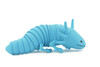 Axolotl, Blue, Paedomorphic Salamander, Sensory Fidget Stress Relief Axolotl, Educational, Plastic, Design, Figure, Toy, Kids, Educational, Gift,      7"      RI29 B301