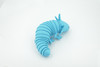 Axolotl, Blue, Paedomorphic Salamander, Sensory Fidget Stress Relief Axolotl, Educational, Plastic, Design, Figure, Toy, Kids, Educational, Gift,      7"      RI29 B301