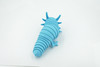 Axolotl, Blue, Paedomorphic Salamander, Sensory Fidget Stress Relief Axolotl, Educational, Plastic, Design, Figure, Toy, Kids, Educational, Gift,      7"      RI29 B301